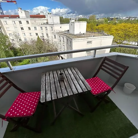 Appartement Refait A Neuf 3 Lits Deux Chambres Parking Boulogne-Billancourt Exterior photo